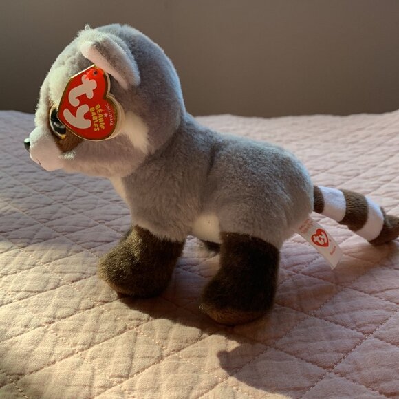 TY Beanie Baby - BANDIT the Raccoon (6 Inch) NEW - Picture 5 of 8